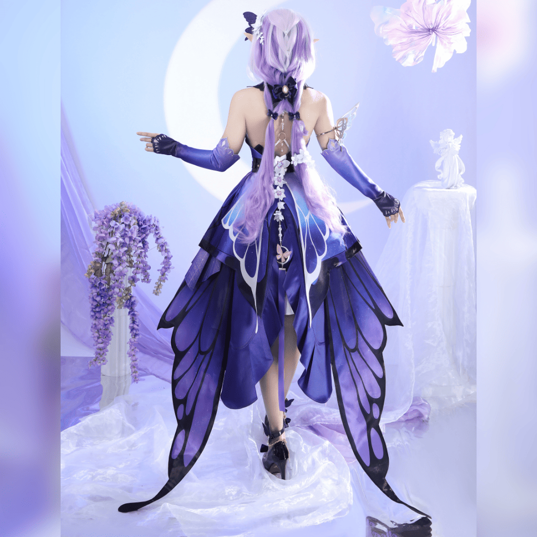 Rolecosplay Honkai Star Rail Castorice Butterfly Cosplay Costume