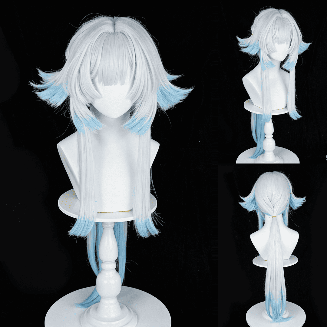 Rolecosplay Honkai Star Rail Cerydra White Long Cosplay Wig