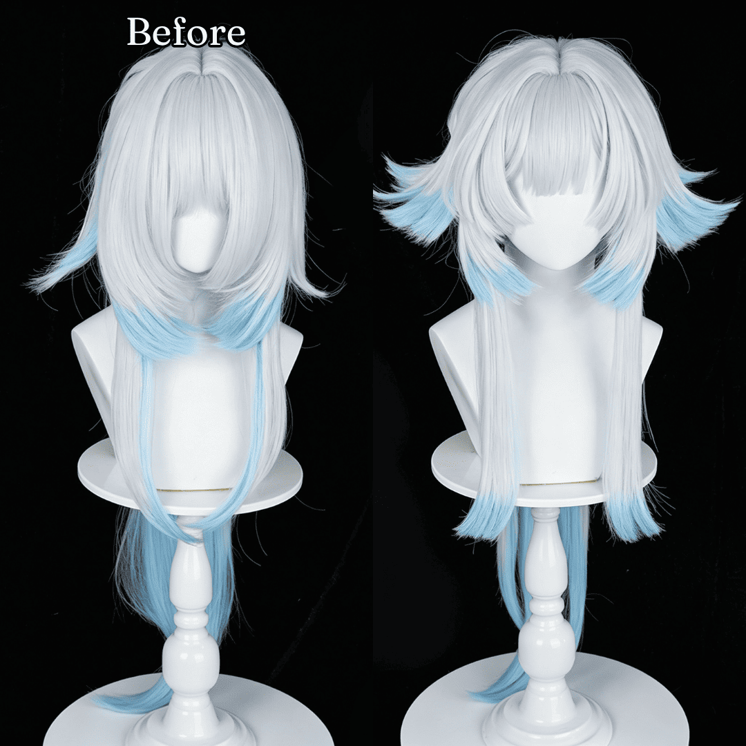 Rolecosplay Honkai Star Rail Cerydra White Long Cosplay Wig
