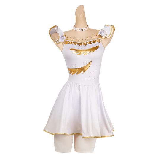 Rolecosplay Inori Yuitsuka Cosplay Costume Medalist Skating Outfit
