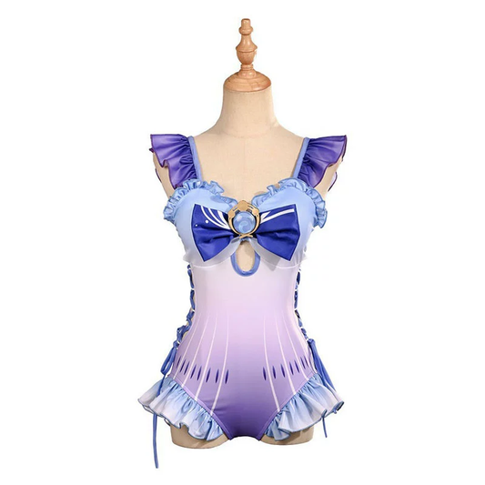 Rolecosplay Kokomi School Swimsuit Genshin Cosplay Look