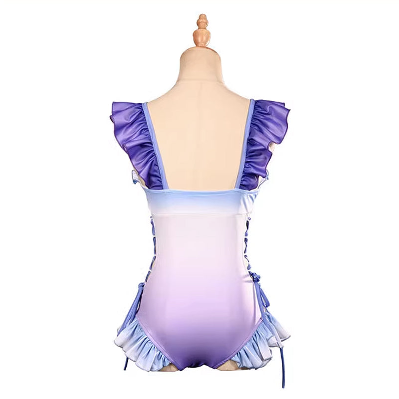 Rolecosplay Kokomi School Swimsuit Genshin Cosplay Look