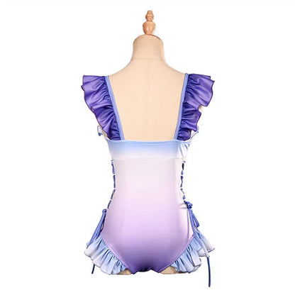 Rolecosplay Kokomi School Swimsuit Genshin Cosplay Look