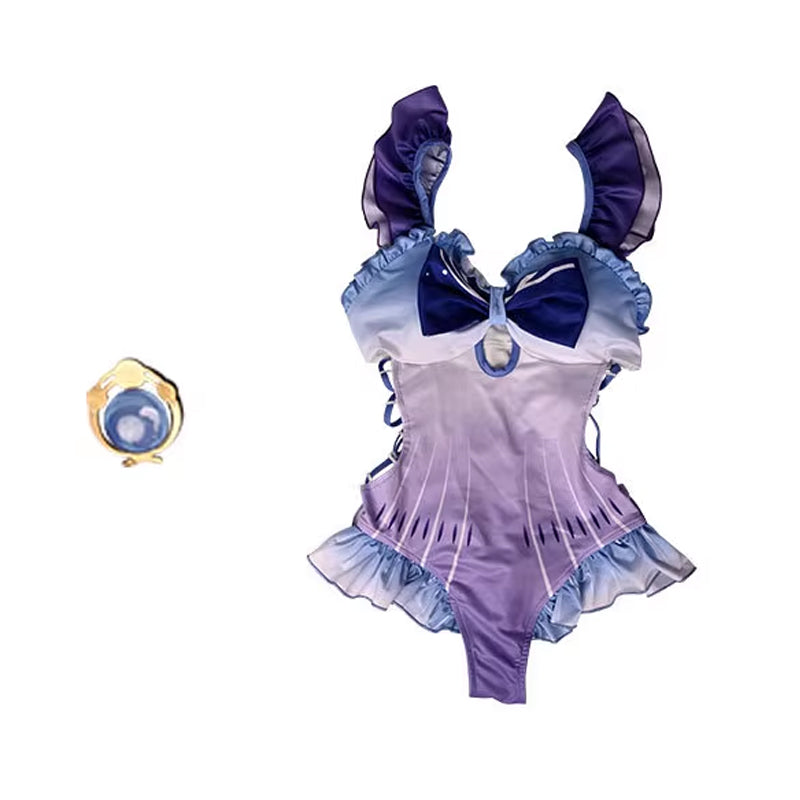 Rolecosplay Kokomi School Swimsuit Genshin Cosplay Look