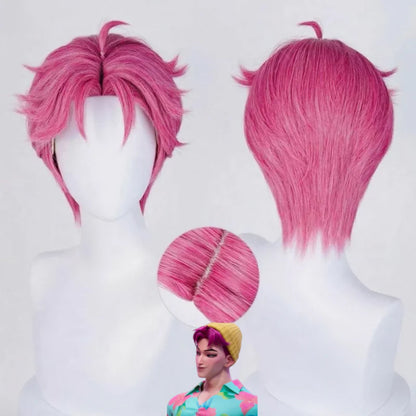 Rolecosplay Kpop Demon Hunter Saja Boys Abby Short Cosplay Wig