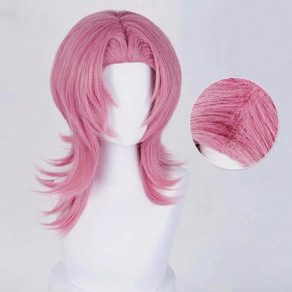 Rolecosplay Kpop Demon Hunter Saja Boys Romance Pink Cosplay Wig