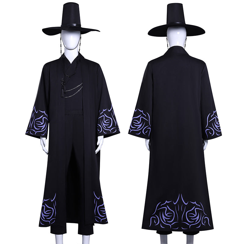 Rolecosplay Kpop Demon Hunters Saja Boys Qin Yu Cosplay Costume