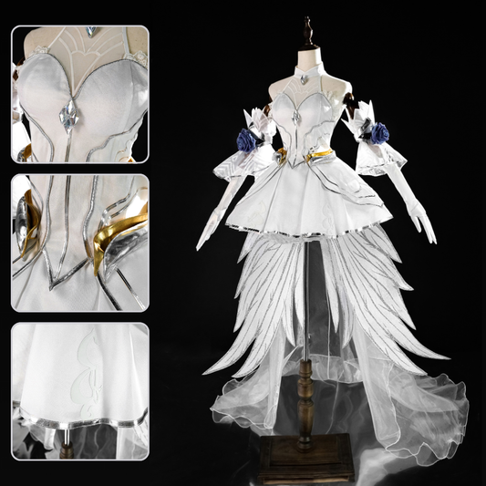 Rolecosplay LOL Wild Rift Crystal Rose Lux Cosplay Costume