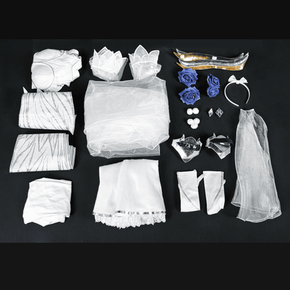 Rolecosplay LOL Wild Rift Crystal Rose Lux Cosplay Costume