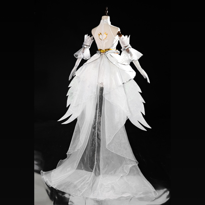 Rolecosplay LOL Wild Rift Crystal Rose Lux Cosplay Costume