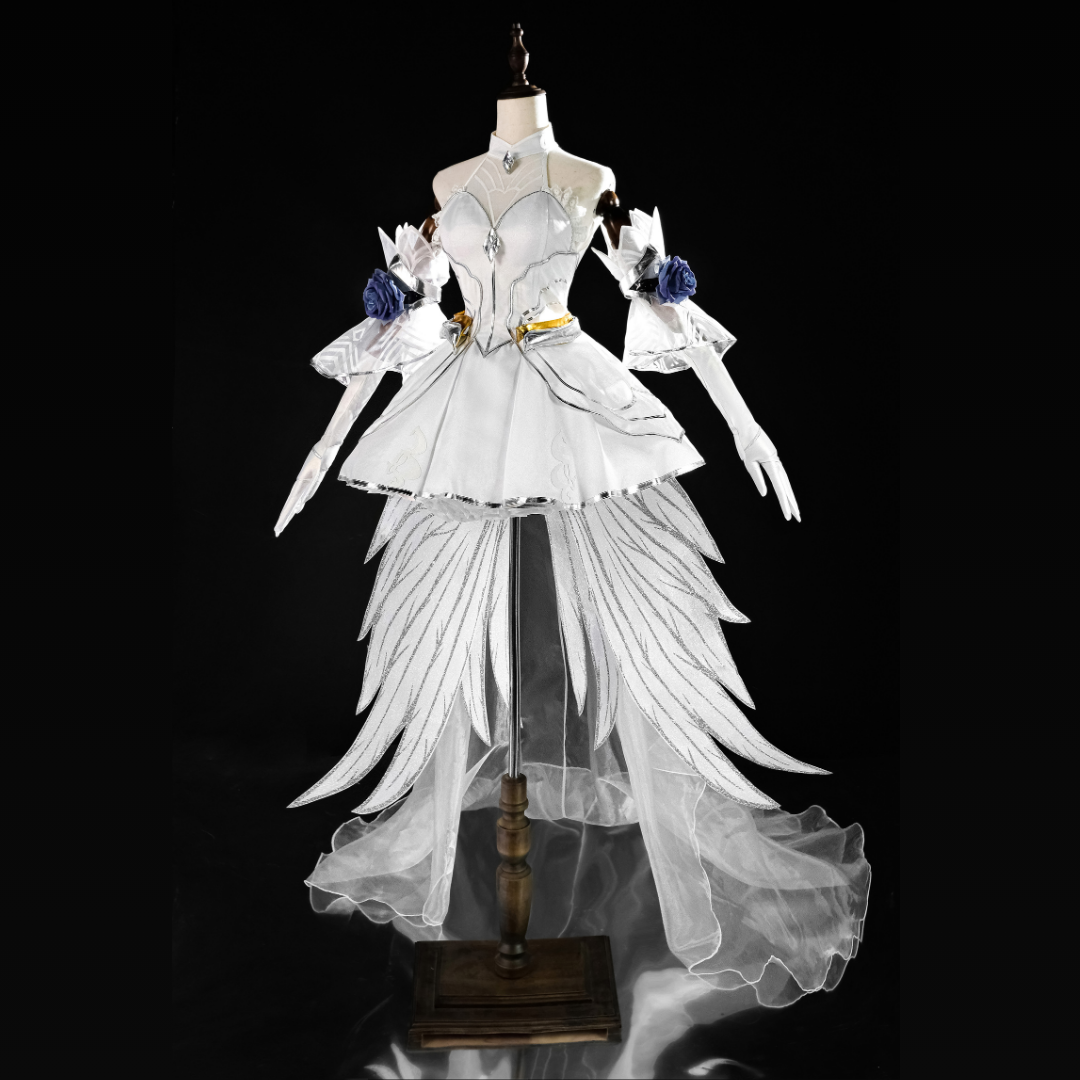 Rolecosplay LOL Wild Rift Crystal Rose Lux Cosplay Costume