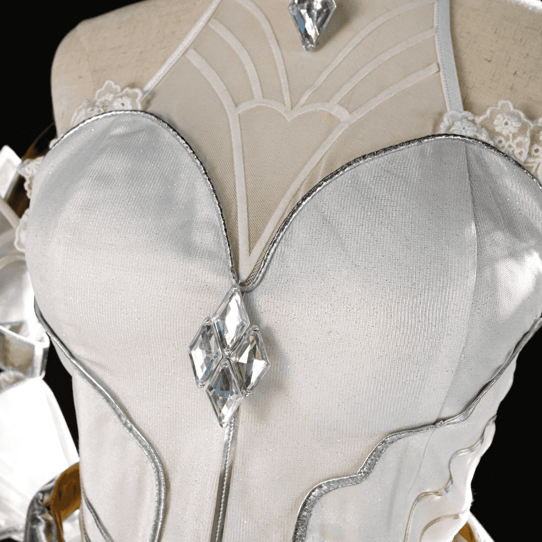 Rolecosplay LOL Wild Rift Crystal Rose Lux Cosplay Costume