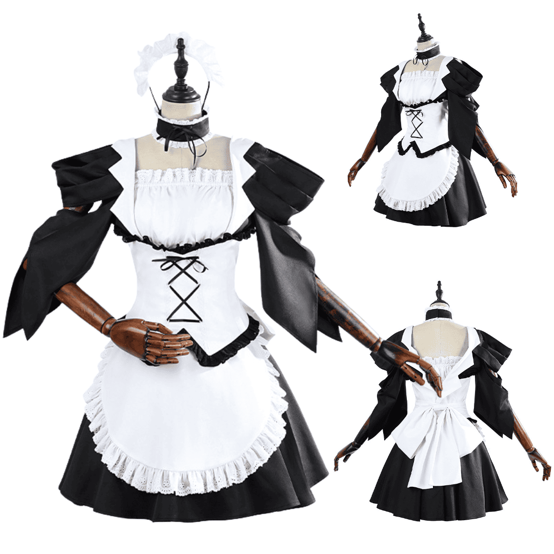 Rolecosplay Maid Sama Black White Maid Cosplay Costume