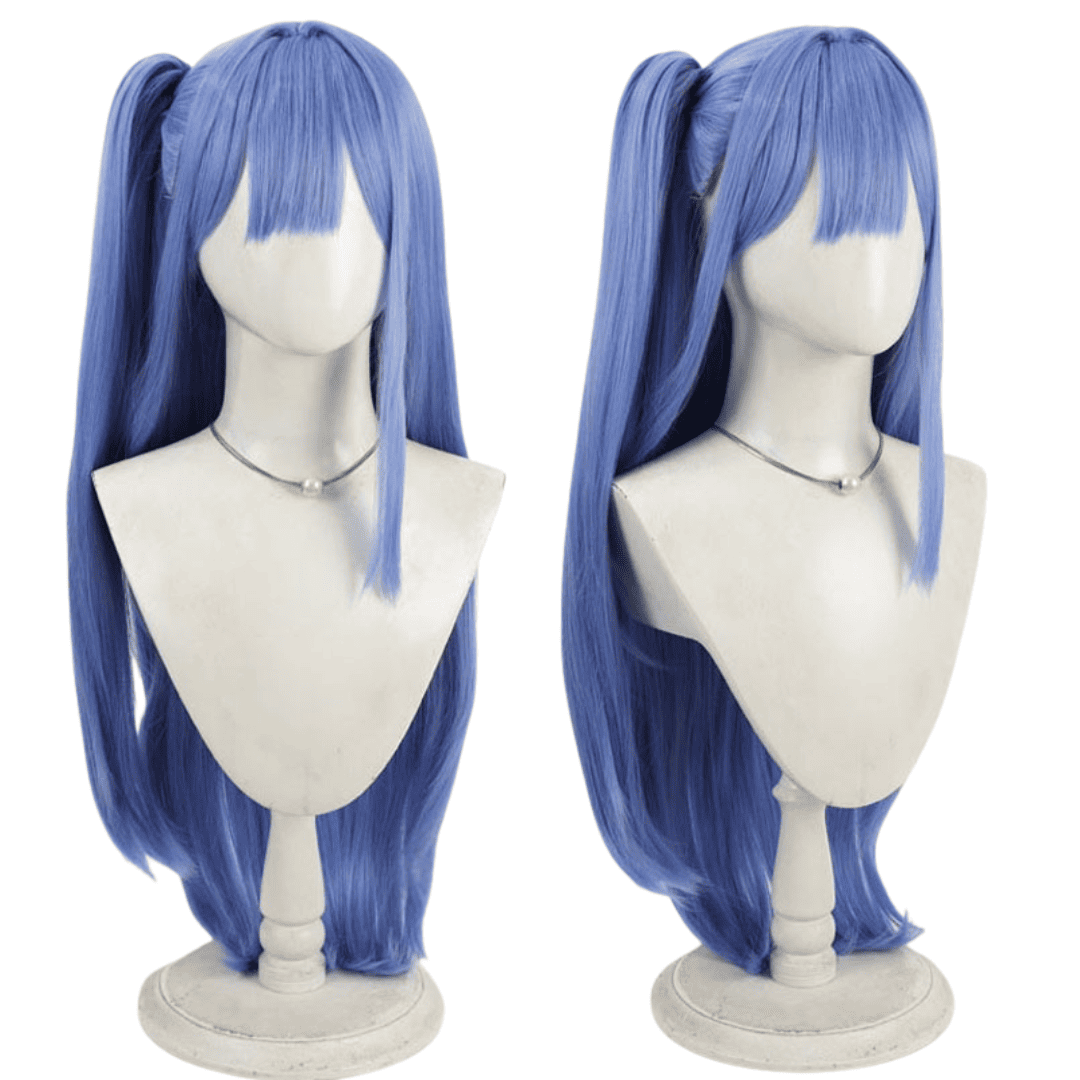 Rolecosplay NIKKE Arcana Fortune Mate Blue Long Straight Cosplay Wigs