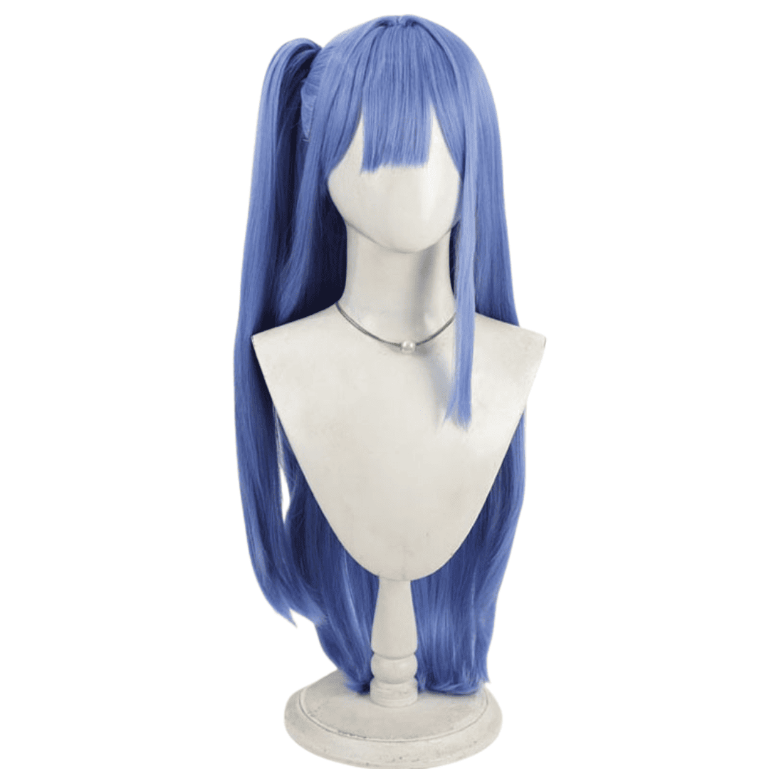 Rolecosplay NIKKE Arcana Fortune Mate Blue Long Straight Cosplay Wigs