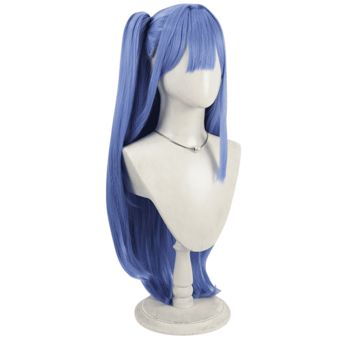 Rolecosplay NIKKE Arcana Fortune Mate Blue Long Straight Cosplay Wigs