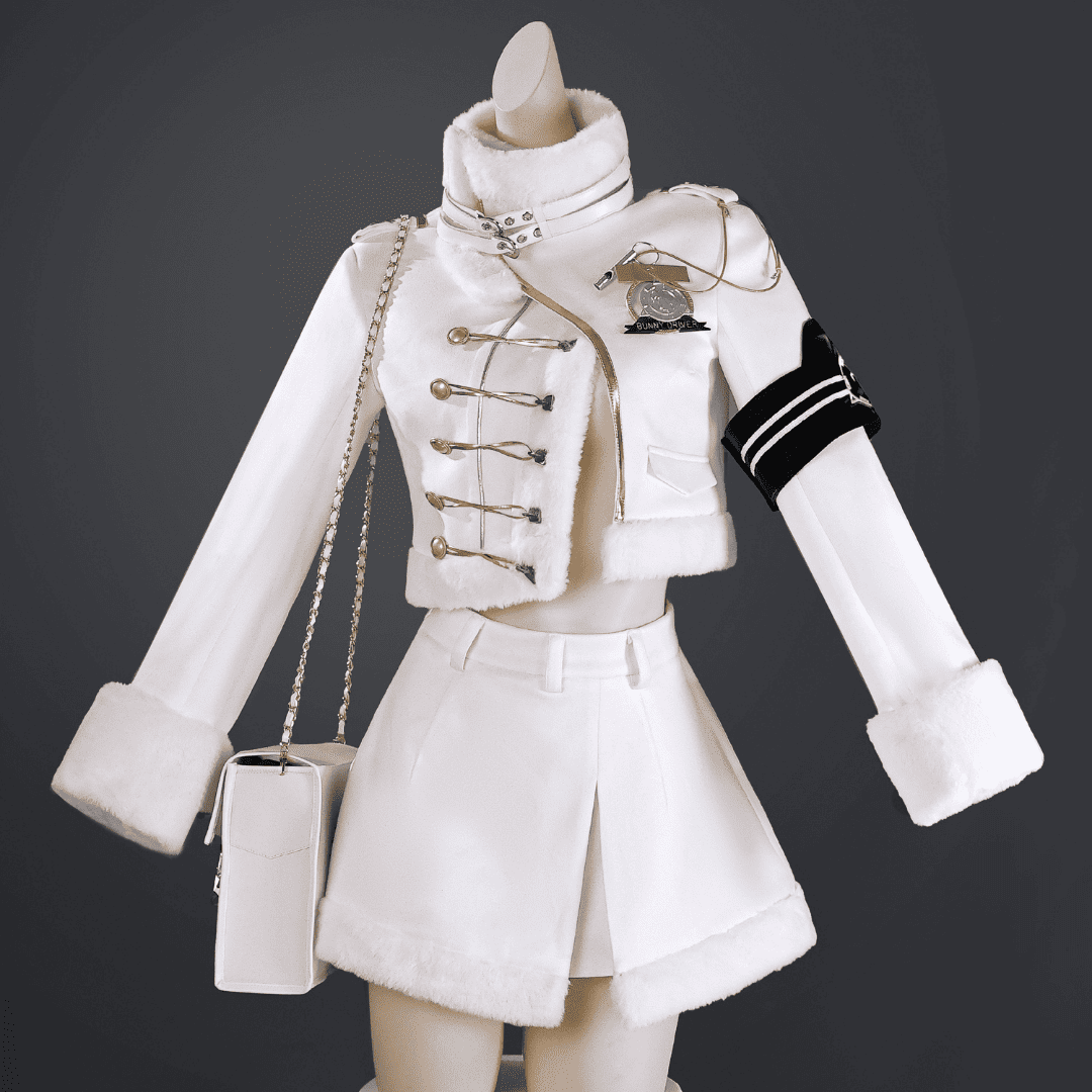 【Size XS-3XL】Rolecosplay NIKKE Blanc Fortune Express Cosplay Costume Sexy Cosplay