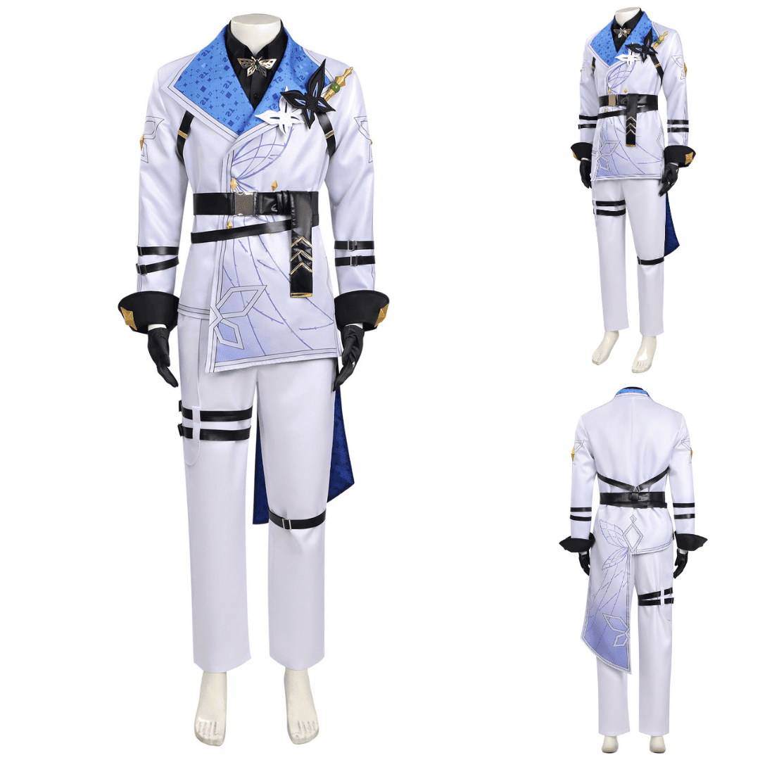 Rolecosplay NTE Baicang White Uniform Cosplay Costume