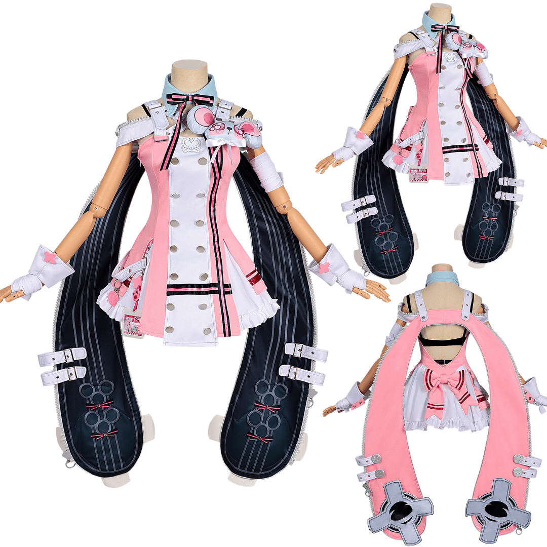 Rolecosplay NTE Chiz Pink Cosplay Costume