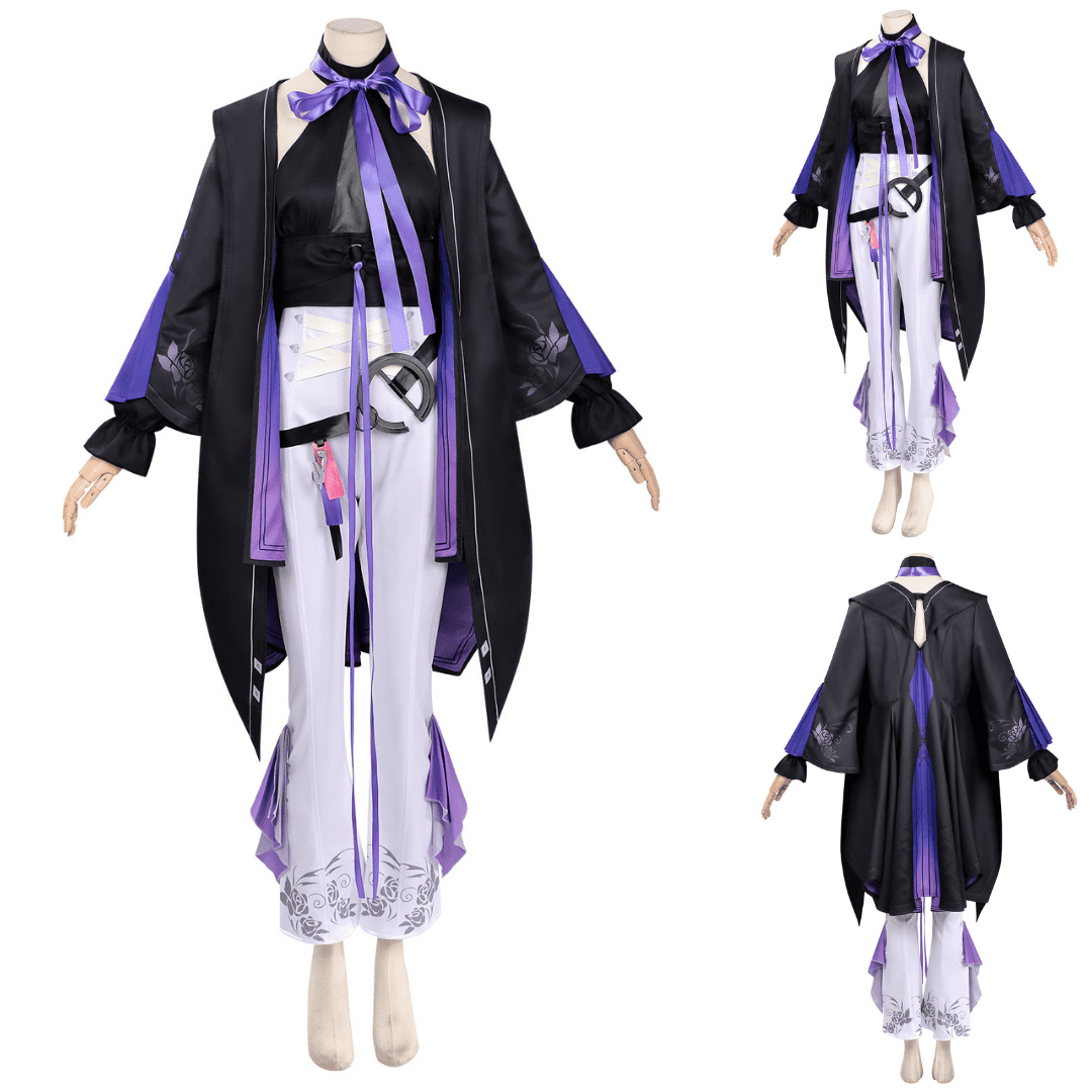Rolecosplay NTE Jiuyuan Purple Uniform Cosplay Costume