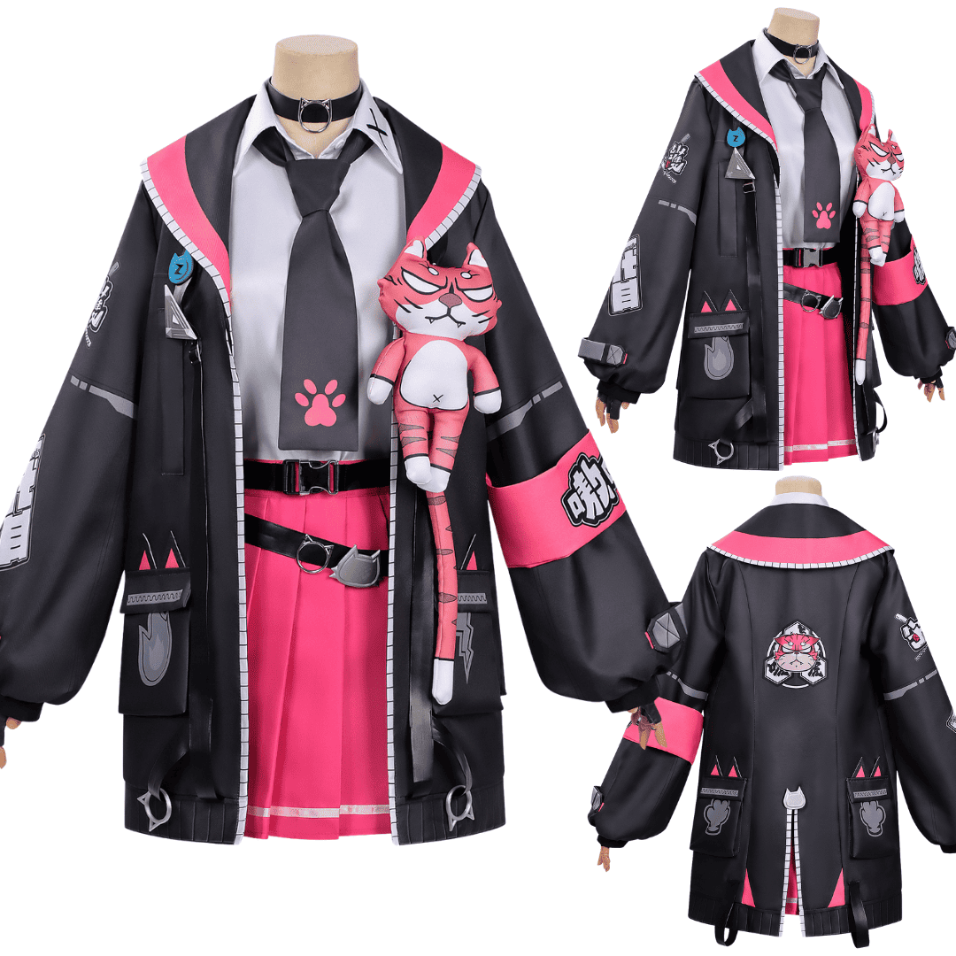 Rolecosplay NTE Nanally Pink Cosplay Costume