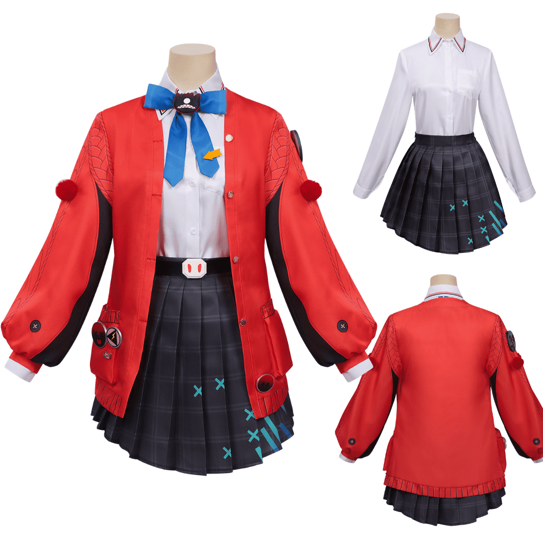 Rolecosplay NTE Sakiri Red Cosplay Costume
