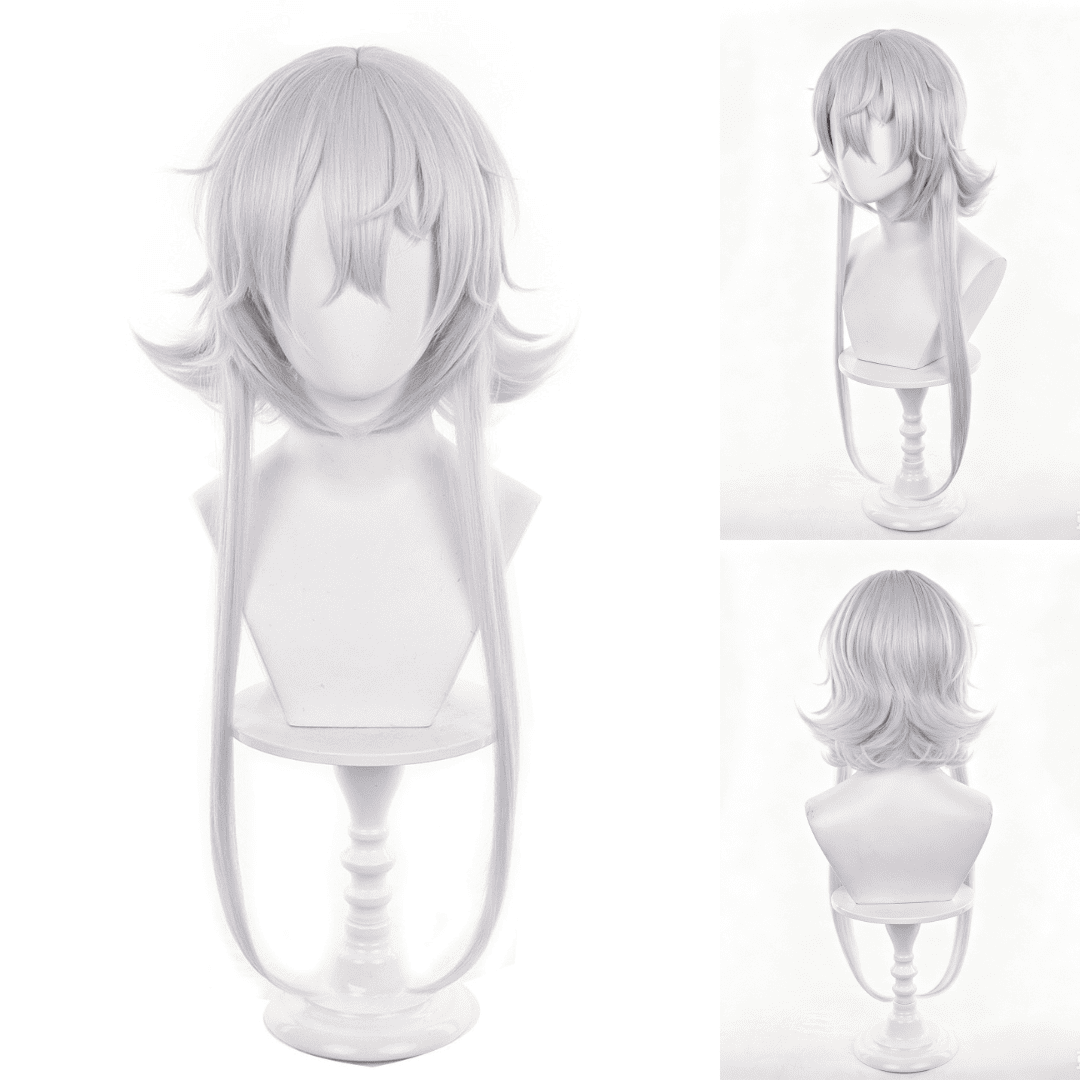 Rolecosplay NTE Sakiri White Long Cosplay Wig