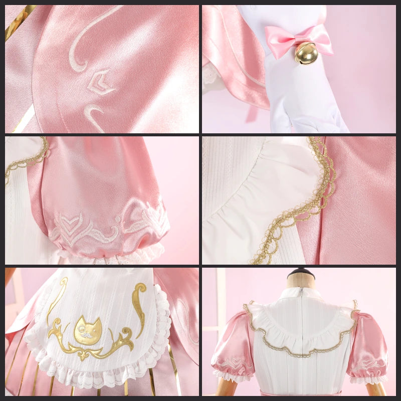 Rolecosplay Overwatch Kiriko Nyan Cafe Cosplay Costume