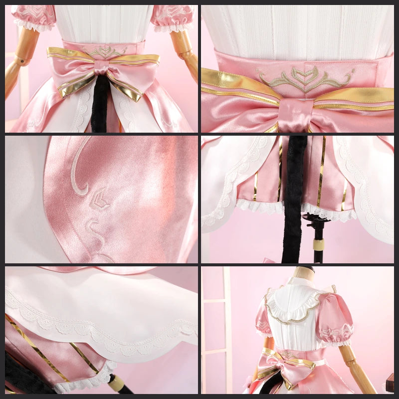 Rolecosplay Overwatch Kiriko Nyan Cafe Cosplay Costume