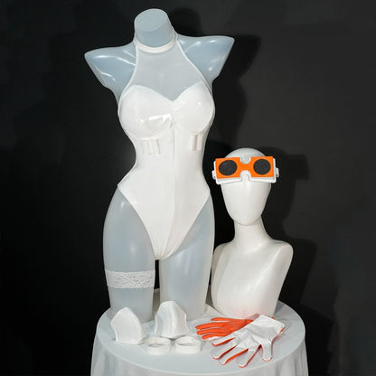 Rolecosplay Panty & Stocking with Garterbelt Gunsmith Bunny Dress Cosplay Costume