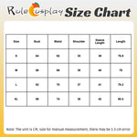 RolecosplayPastelMaidCostumeWigSetSizeChart