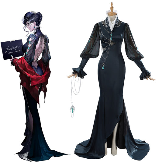 Rolecosplay Path to Nowhere Jelena Cosplay Costume Dress Set