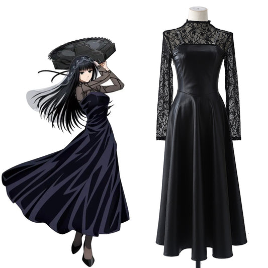 Rolecosplay Sakamoto Days Osaragi Black Dress Cosplay Costume
