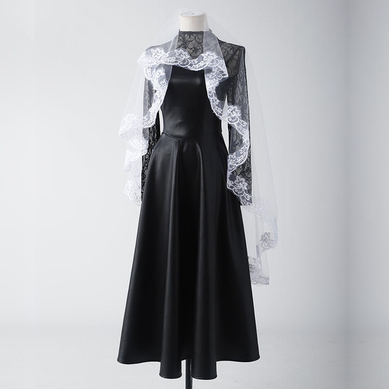 Rolecosplay Sakamoto Days Osaragi Black Dress Cosplay Costume