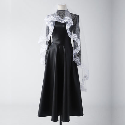 Rolecosplay Sakamoto Days Osaragi Black Dress Cosplay Costume