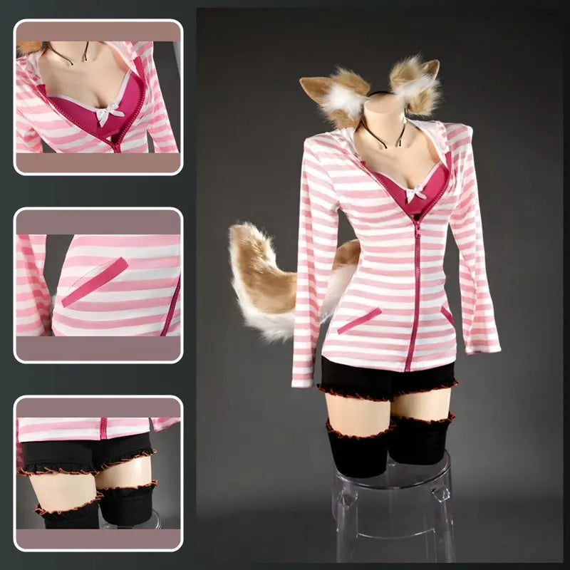 Rolecosplay Tamamo-no-Mae Cosplay Costume – FGO Casual Outfit