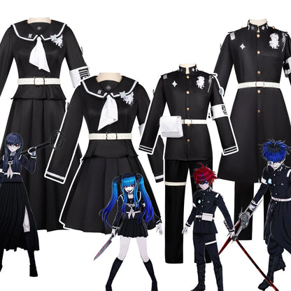Rolecosplay The Hundred Line Amemiya Darumi Sumino Takumi Omokage Yugamu Shizuhara Hiruko Cosplay Costume