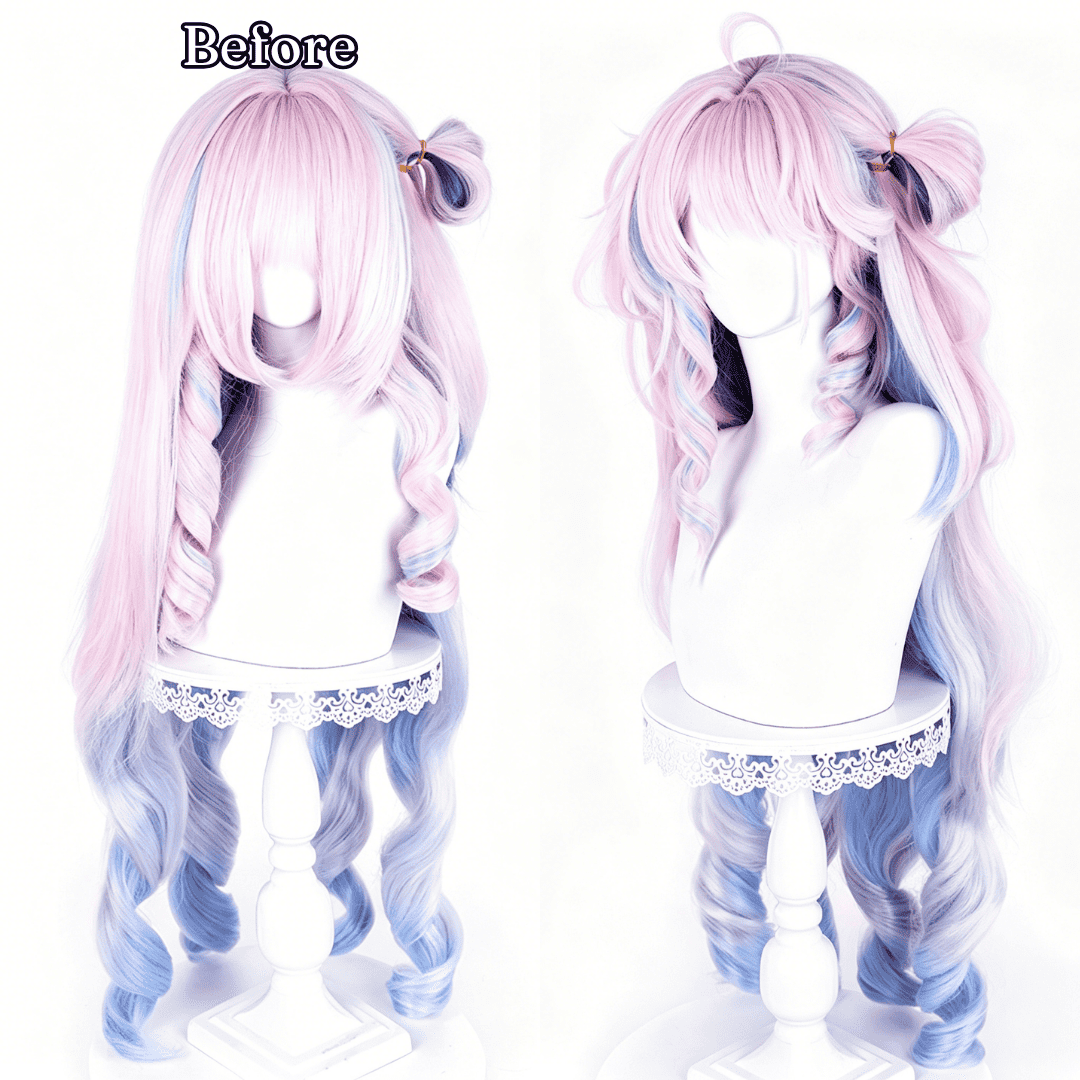 Rolecosplay Wuthering Waves Denia Cosplay Wigs Two Styles