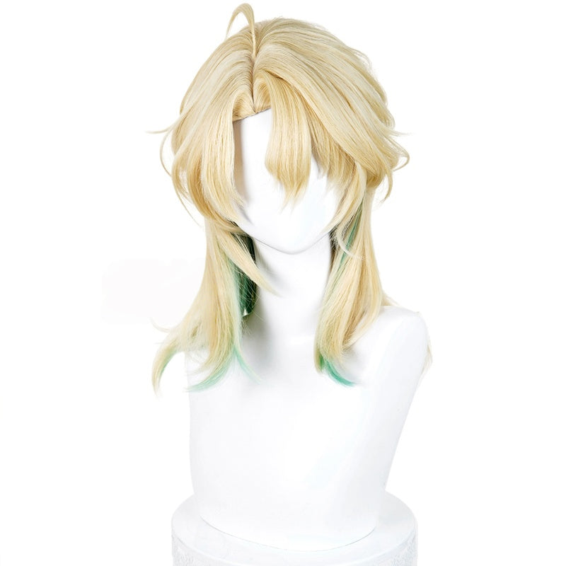 Rolecosplay Wuthering Waves Luuk Herssen 45cm Mixed Color Cosplay Wig
