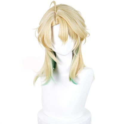 Rolecosplay Wuthering Waves Luuk Herssen 45cm Mixed Color Cosplay Wig