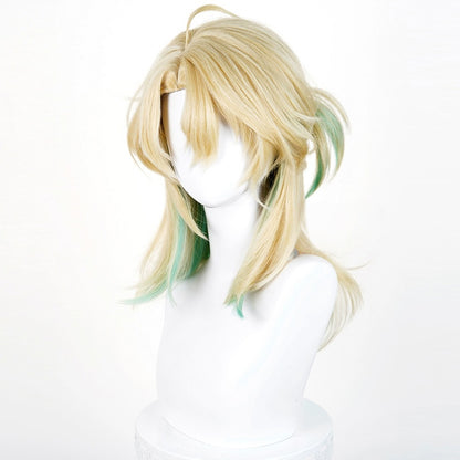 Rolecosplay Wuthering Waves Luuk Herssen 45cm Mixed Color Cosplay Wig