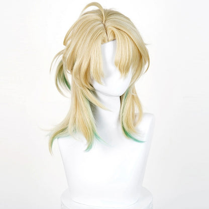 Rolecosplay Wuthering Waves Luuk Herssen 45cm Mixed Color Cosplay Wig
