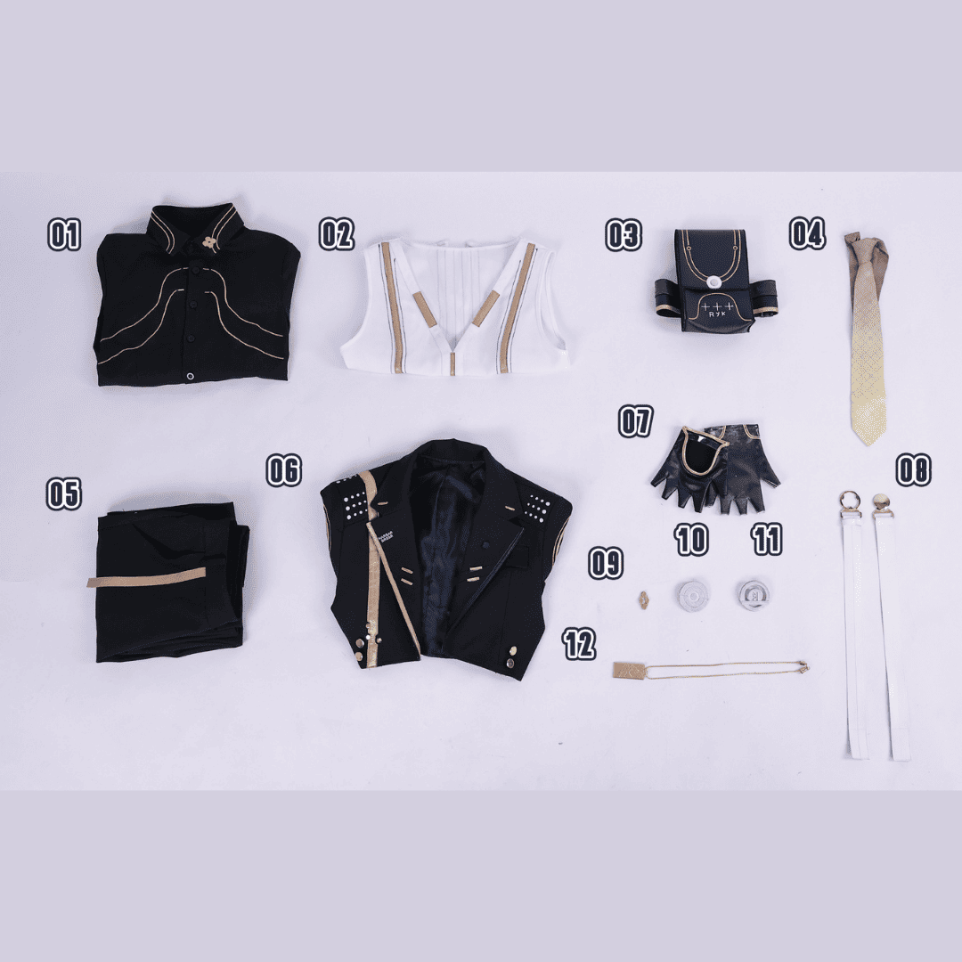 Rolecosplay Wuthering Waves Rover Female Male Cosplay Costume