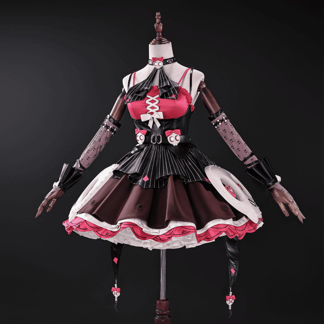 Rolecosplay Zenless Zone Zero Aria Black Red Cosplay Costume