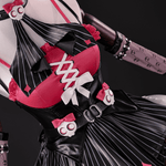 Rolecosplay Zenless Zone Zero Aria Black Red Cosplay Costume