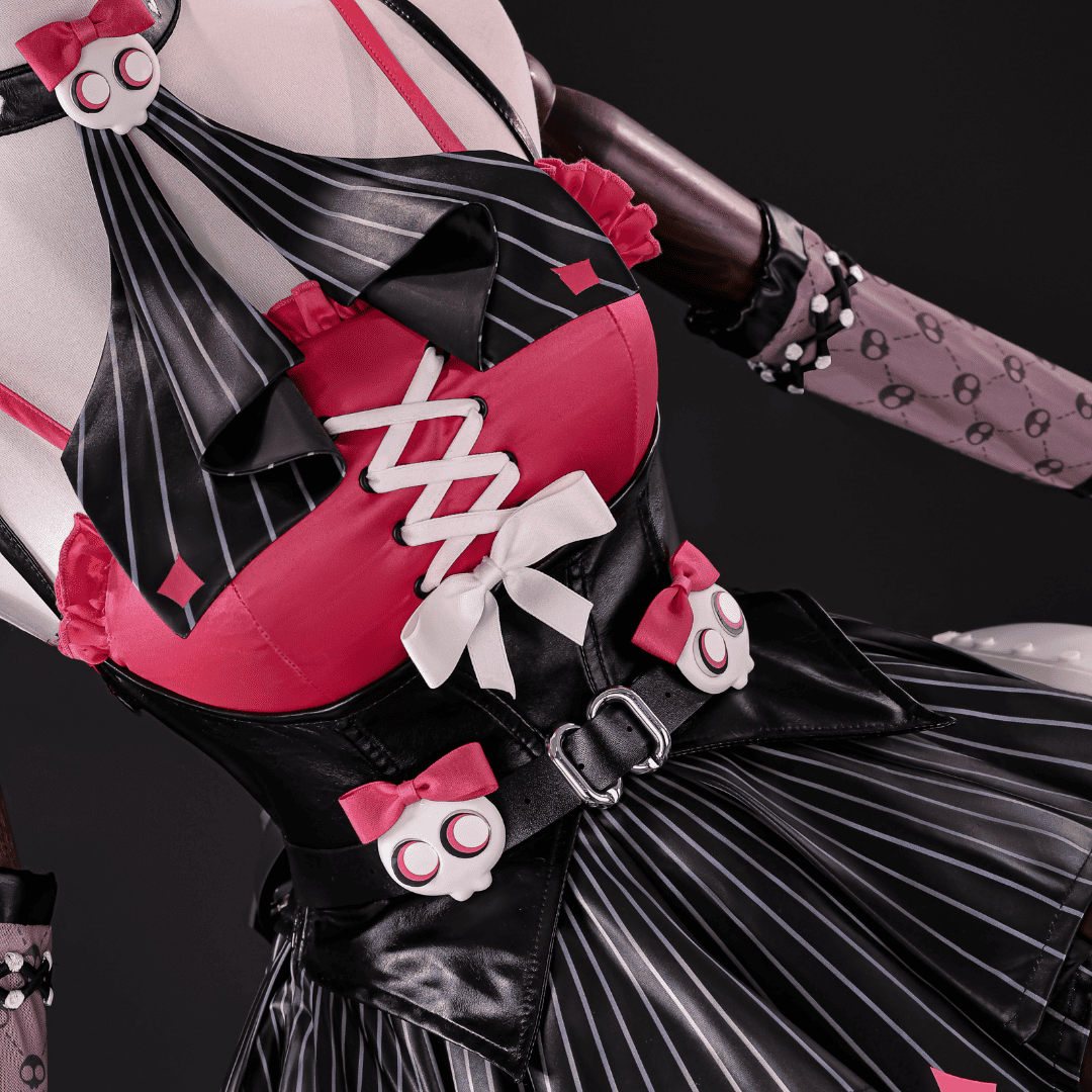 Rolecosplay Zenless Zone Zero Aria Black Red Cosplay Costume