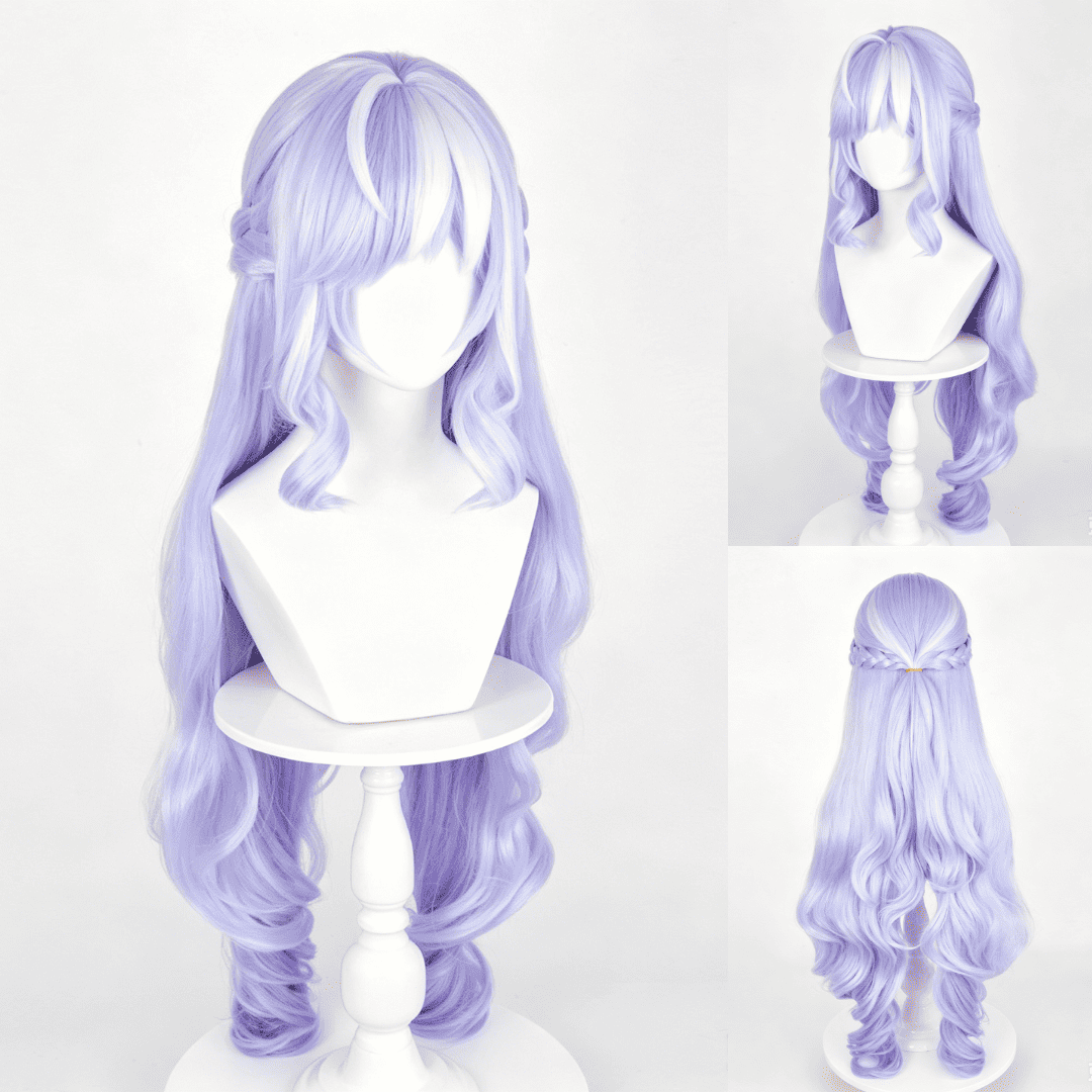 Rolecosplay Zenless Zone Zero Vivian Purple Long Cosplay Wigs
