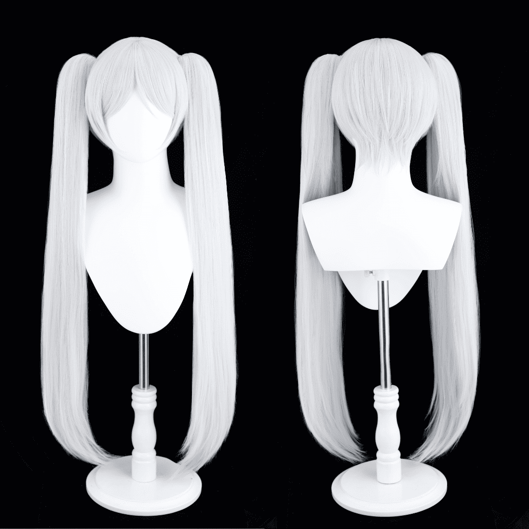 Rolecosplay Anime White Elf Sorceress Frieren Cosplay Wigs