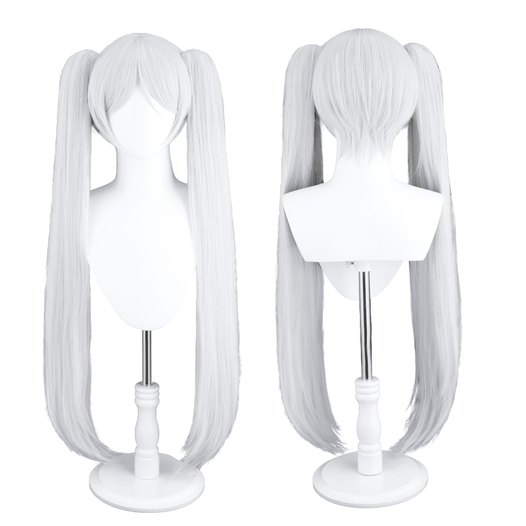 Rolecosplay Anime White Elf Sorceress Frieren Cosplay Wigs