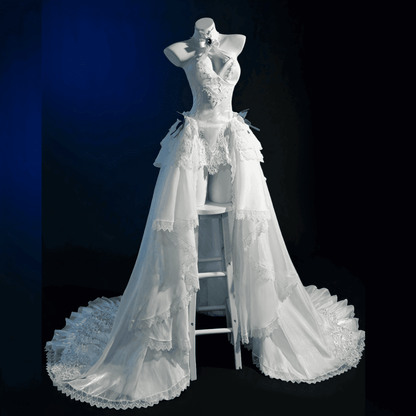 Rolecosplay Azur Lane Cheshire Hana Bride Cosplay Costume
